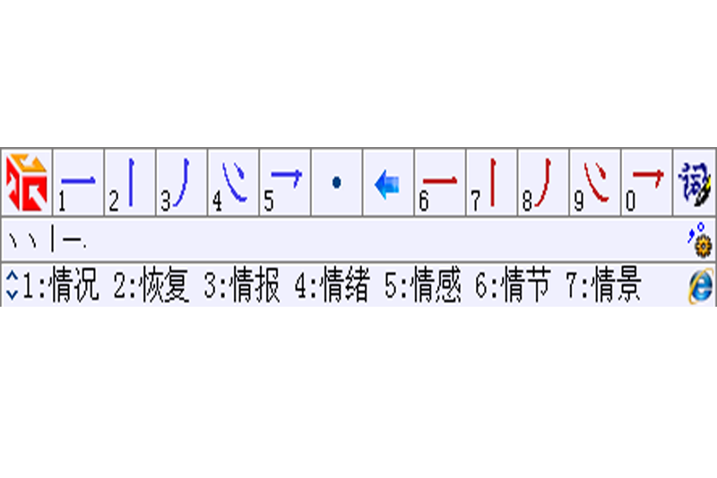 数字五笔