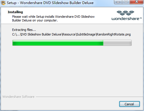 Wondershare DVD Slideshow Builder deluxe