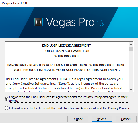 sony vegas pro