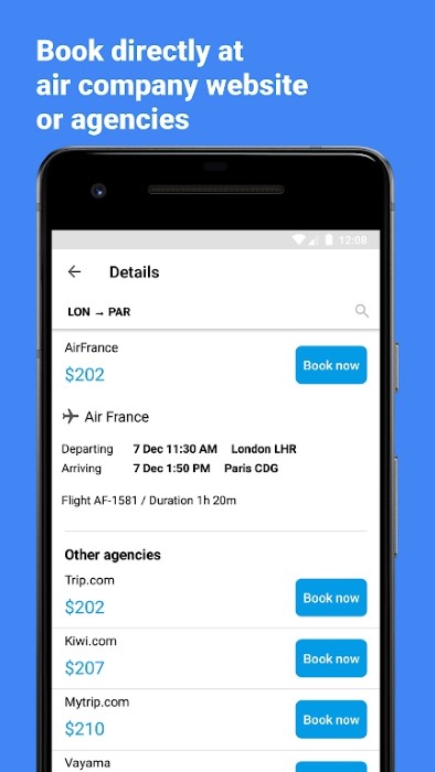 flights app