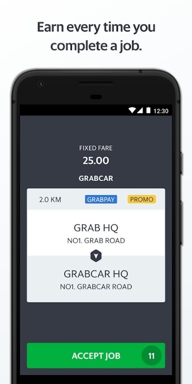 grab司机端app