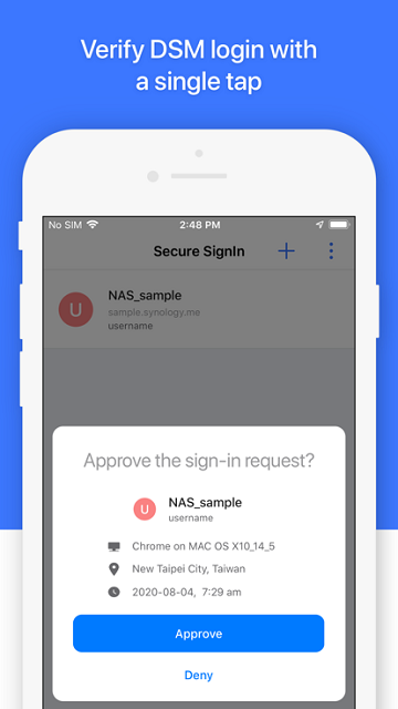 secure signin app