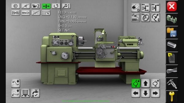 车床模拟器手机版(lathe simulator lite)