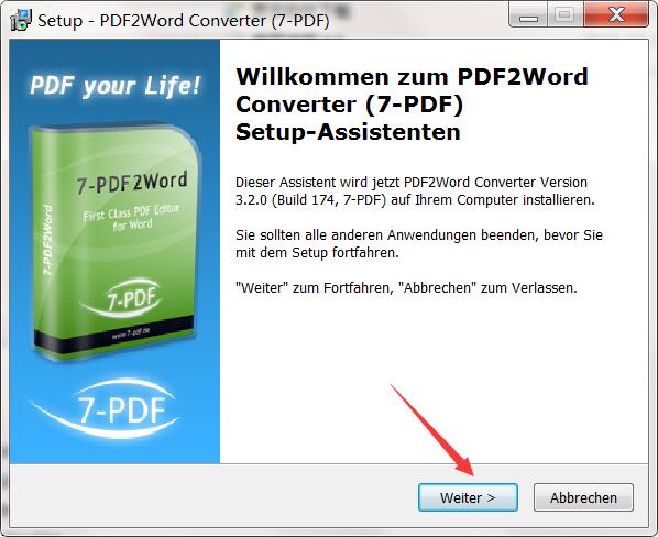 7-PDF PDF2Word Converter