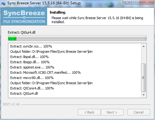 Sync Breeze Server