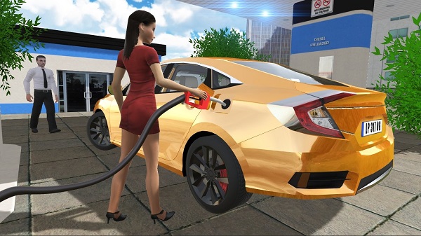 汽车模拟器城市驾驶官方版(Car Simulator Civic: City Driving)