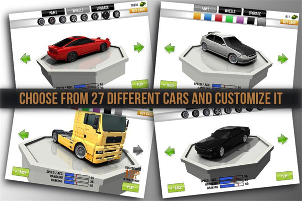 公路飙车最新版(Traffic Racer)