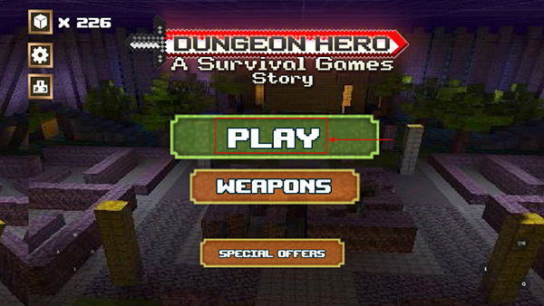 生存饥饿游戏2(Dungeon Hero Survival)