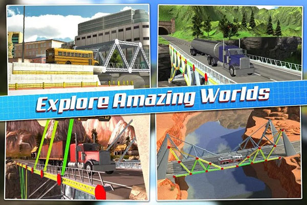 桥梁设计师游戏最新版本(Bridge Construction Simulator)