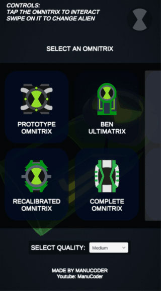 少年骇客模拟器最新版2024(Omnitrix Simulator)