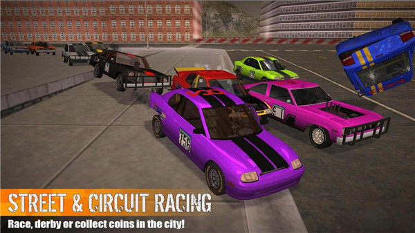 冲撞赛车3最新版(Demolition Derby 3)