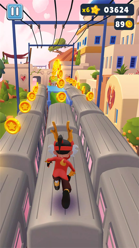 地铁跑酷国际服无限金币无限钥匙版(Subway Surf)