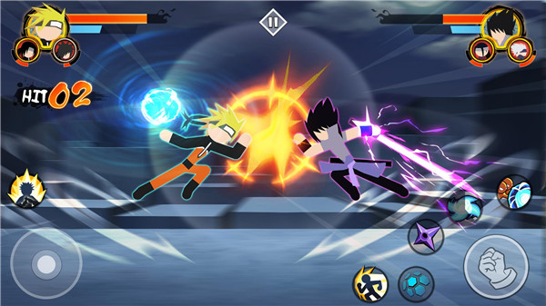 火柴人忍者3v3竞技场最新版(Stickman Ninja 3v3)
