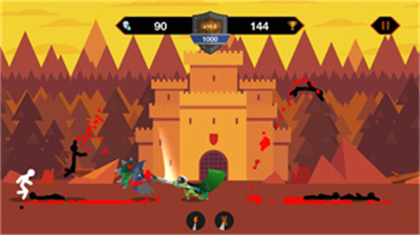 奋战火柴人2最新版(Stick Fight 2)