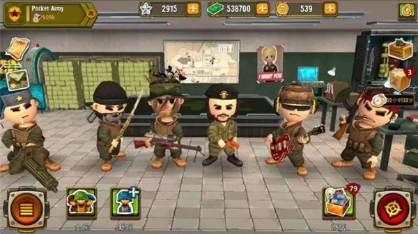 口袋部队轰天猛将最新版2023(Pocket Troops)