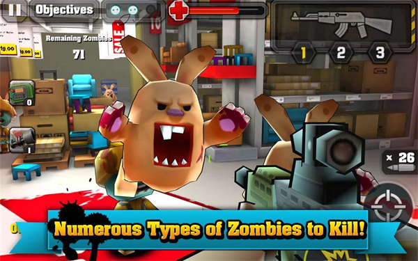 迷你行动僵尸世界大战最新版(AoM: Zombie World)
