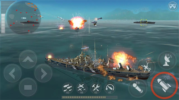 炮艇战3d战舰中文版最新版(WARSHIP BATTLE)