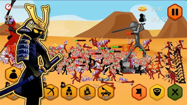 火柴人之战2帝国战争官方正版(stickman battle 2)