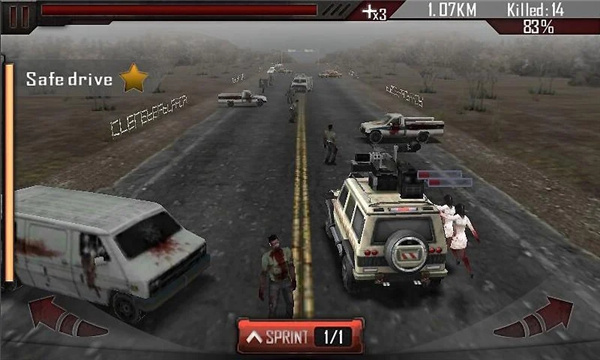 戮尸之路最新版(Zombie Roadkill)