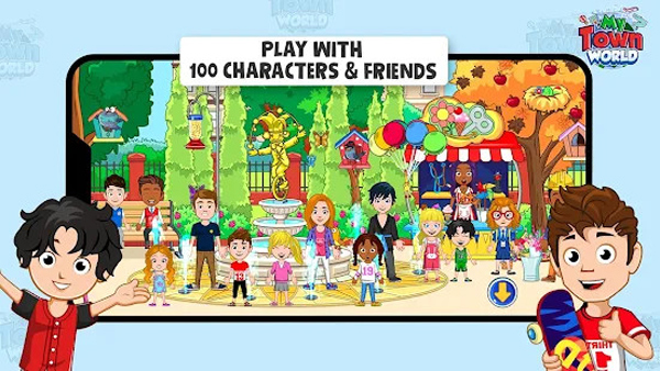 我的城镇世界2024官方最新版(My Town World)