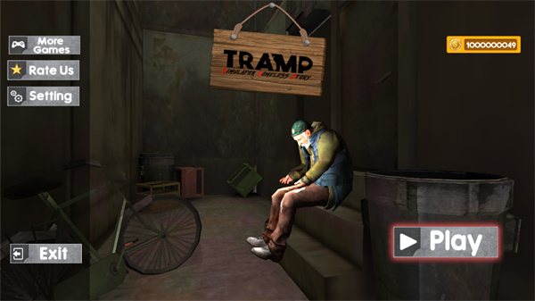 流浪汉模拟器最新版本(Tramp Simulator Homeless Games)