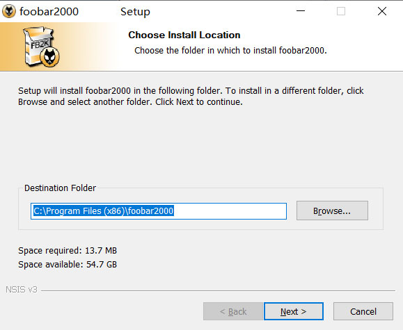 foobar2000音乐播放器