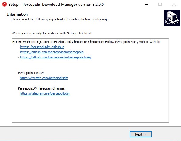 Persepolis Download Manager