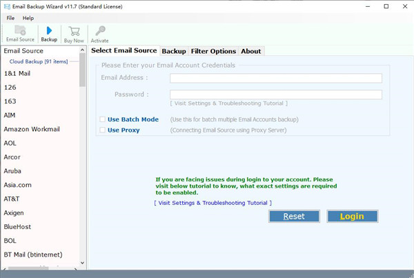 Email Backup Wizard(电子邮件备份工具)