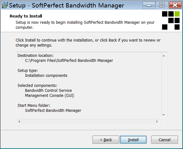 SoftPerfect bandwidth manager官方版(宽带管理软件)