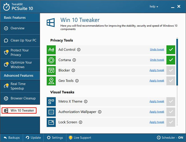 TweakBit PCSuite(系统优化工具)