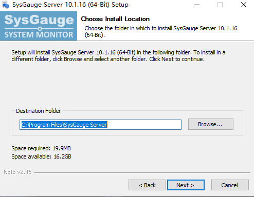 SysGauge Server(电脑系统性能监控工具)