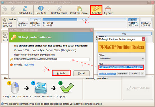 IM-Magic Partition Resizer