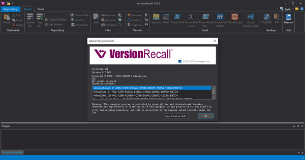 VersionRecall 2022官方版(文件版本管理软件)