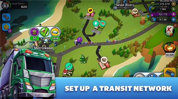 运输帝国建造者官方版(Transit King Tycoon)