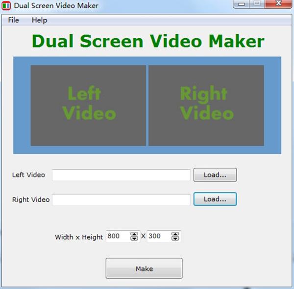 Dual Screen Video Maker(双屏视频制作器)