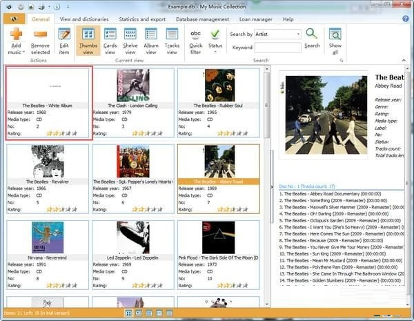 My Music Collection(音乐文件管理工具)