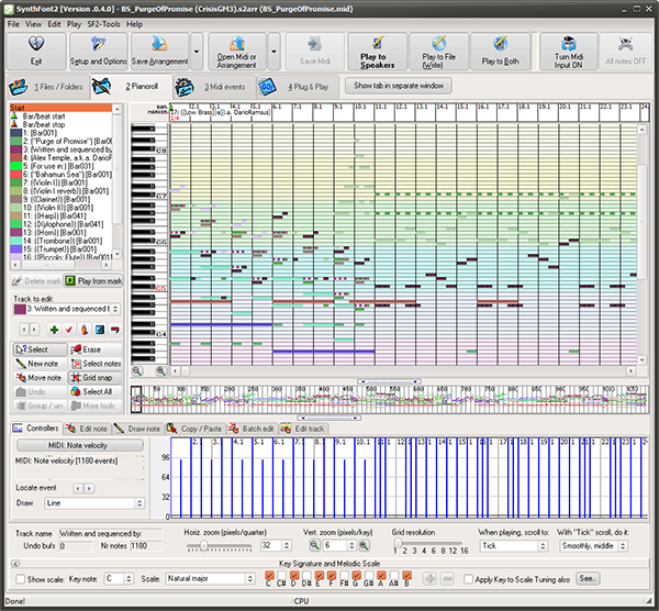 synthfont(MIDI音乐合成软件)