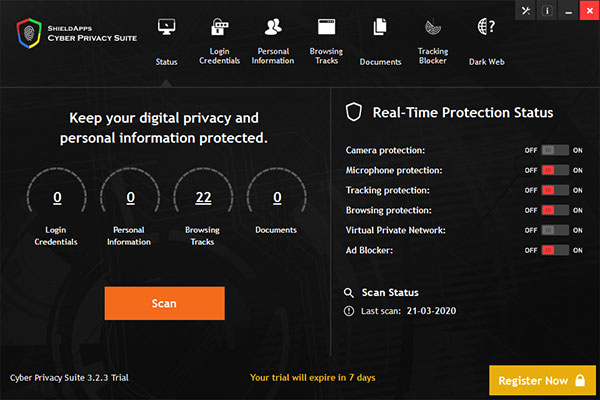 Cyber Privacy Suite(网络隐私保护软件)