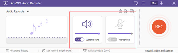 AnyMP4 Audio Recorder(音频录制工具)官方版