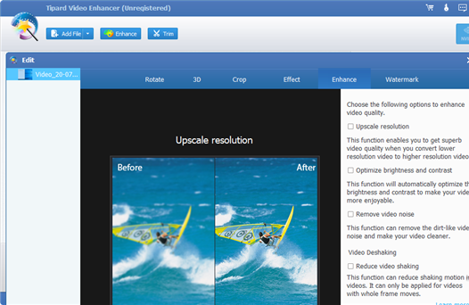 Tipard Video Enhancer(视频效果增强工具)官方版