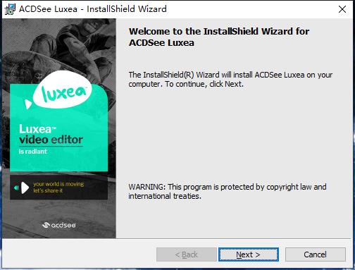 ACDSee Luxea Video Editor 5