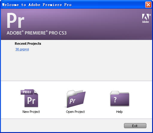 adobe premiere pro cs3 简体中文版