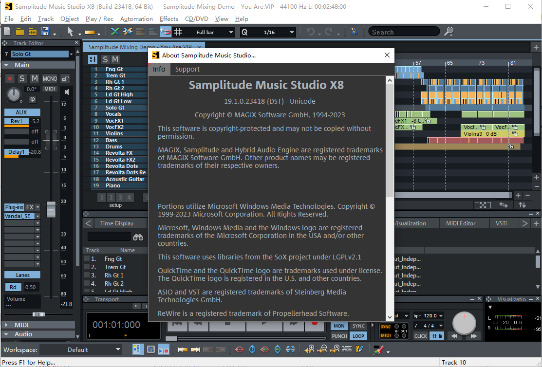 Magix Samplitude 8