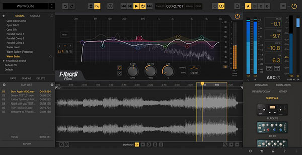 IK Multimedia T-RackS 5(混音和母带处理软件)