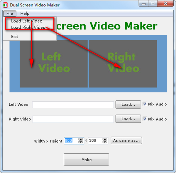 Dual Screen Video Maker(双屏视频制作器)