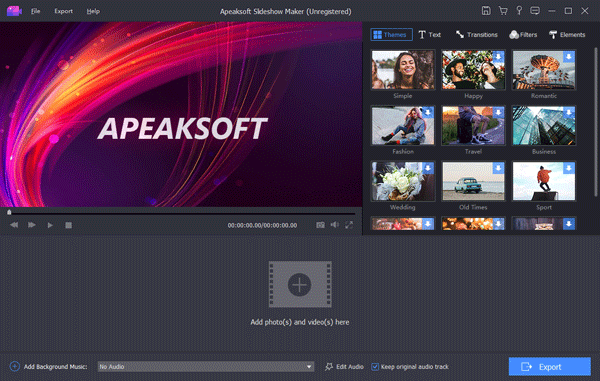 Apeaksoft Slideshow Maker幻灯片相册制作软件
