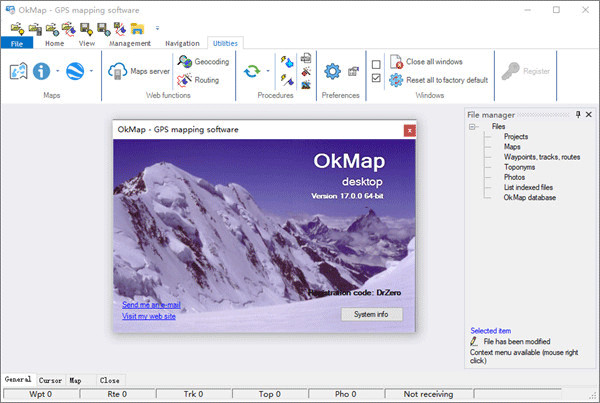 OkMap Desktop 17官方版