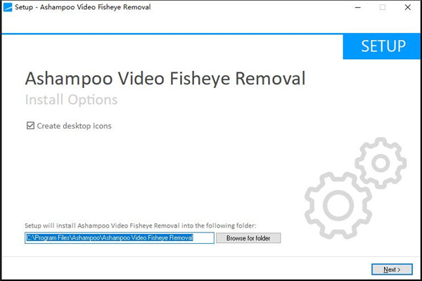 Ashampoo Video Fisheye Removal(鱼眼效果去除工具)