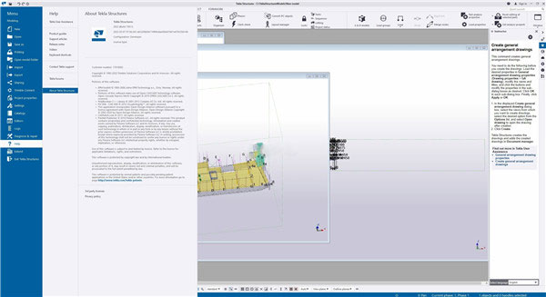 Tekla Structures 2024钢结构详图设计软件