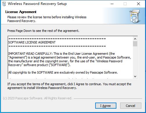 Passcape Wireless Password Recovery(wifi密码恢复工具)